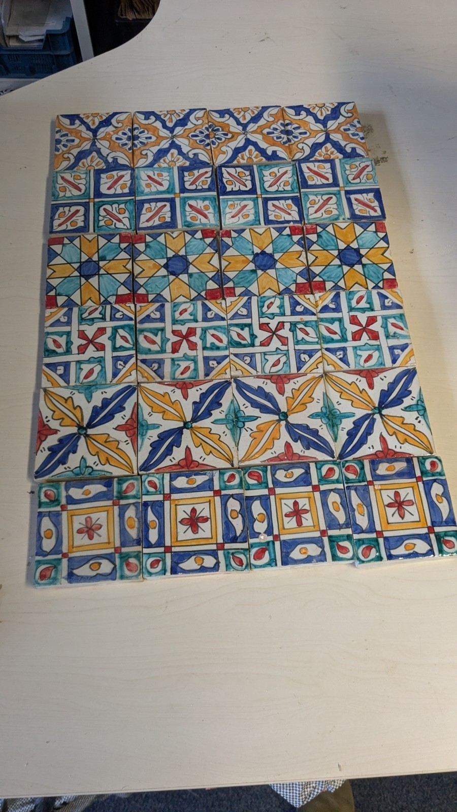 25x Moroccan Zellige Mosaic Tiles Rrp225 40x60cm2 End of Line