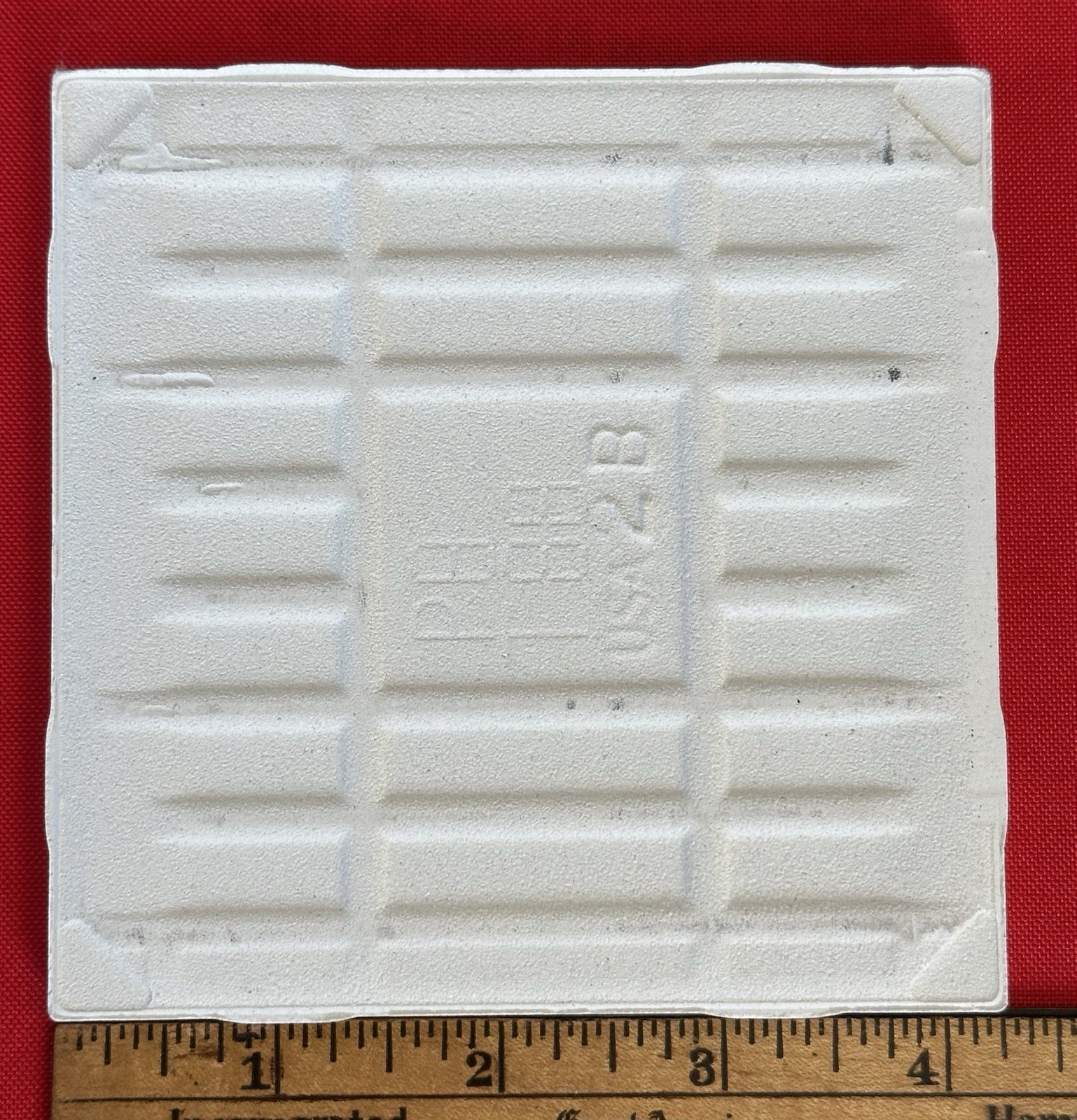 1 pc. *Matte Designer White* #61 by American Olean 4-1/4″ Ceramic Tile: NEW