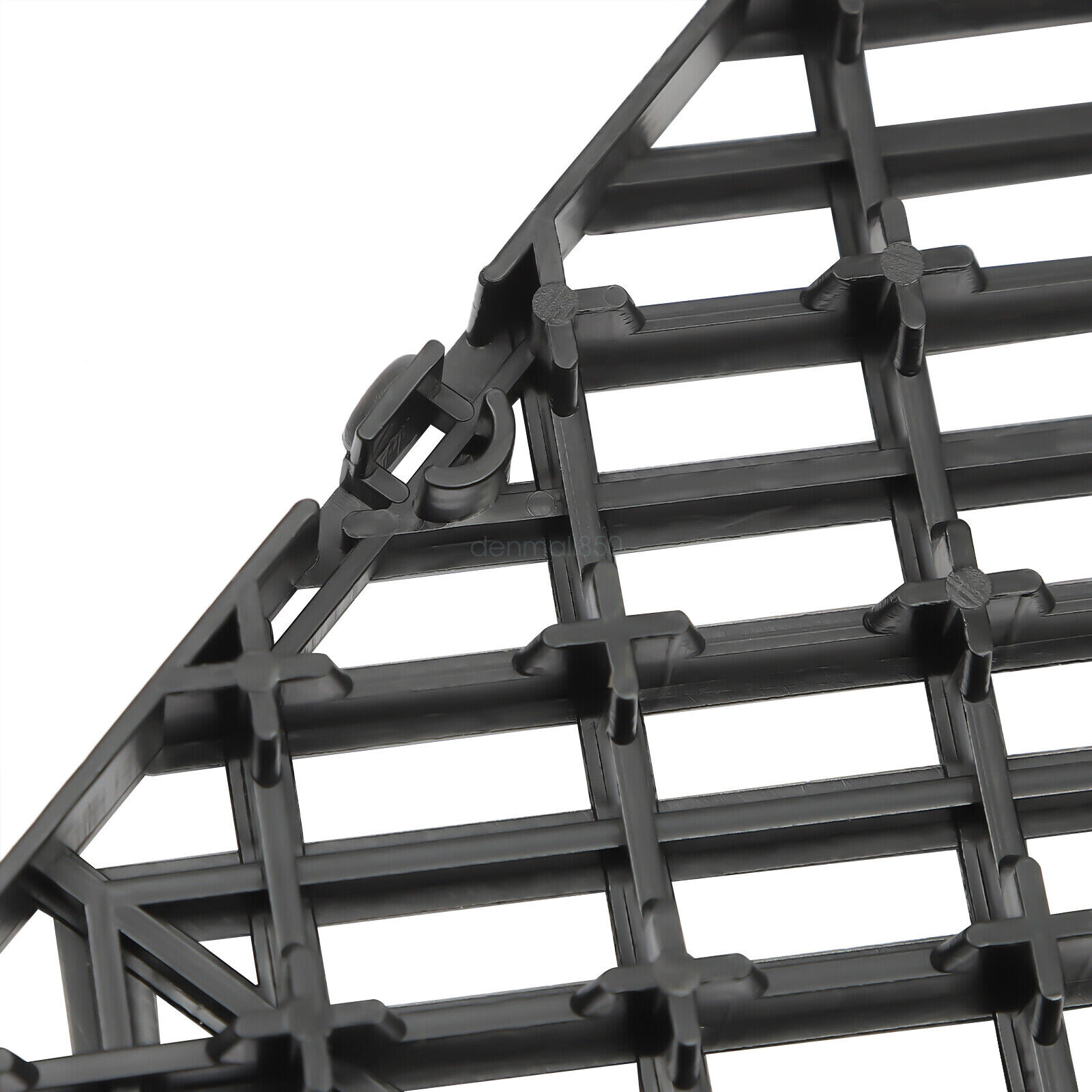 Rubber Tiles Interlocking Garage Floor Tiles 12x12x0.5 Inch 50PCS Deck Tile Gray