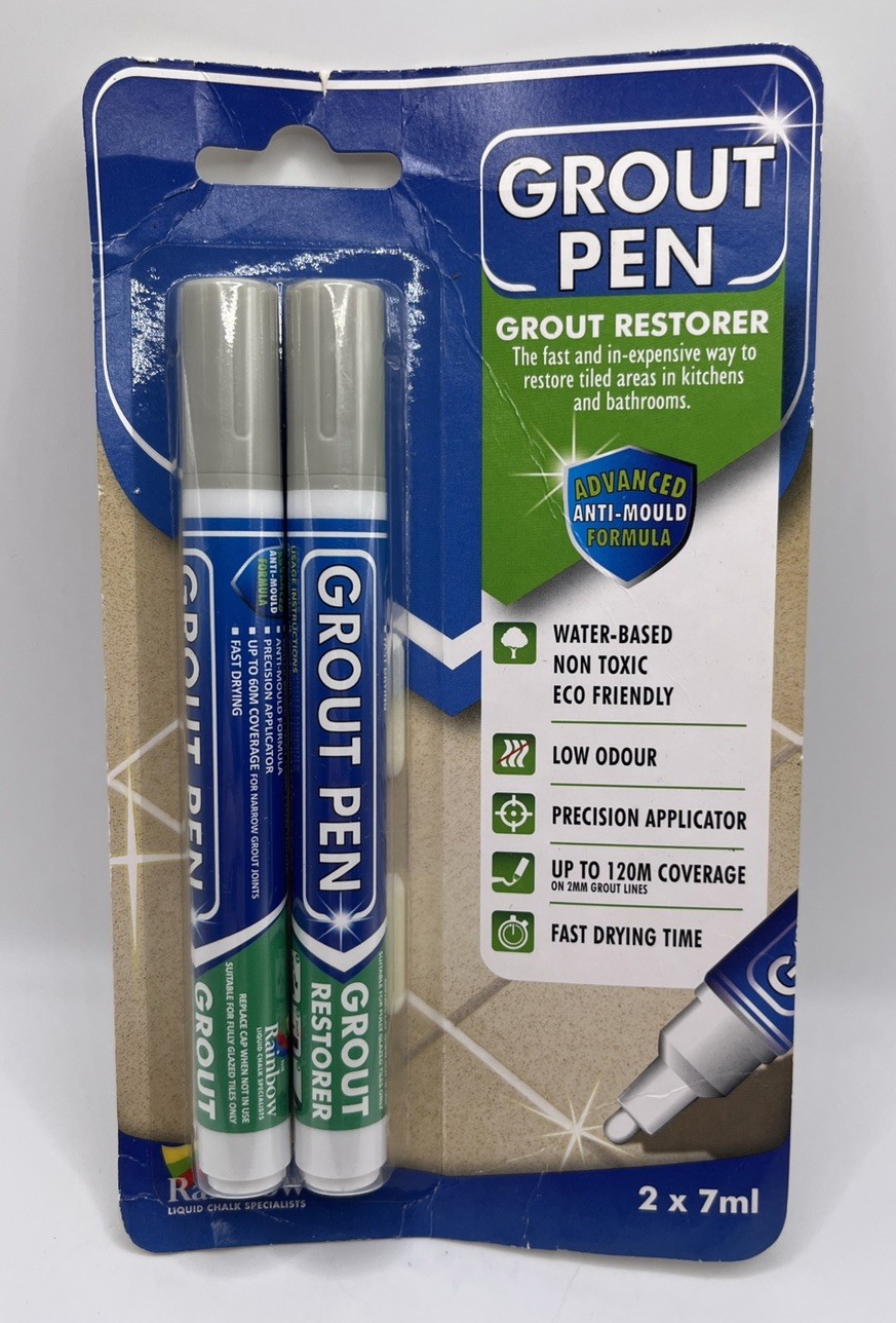 Grout Pen Tile Paint Marker: Waterproof Tile Grout Colorant. NEW FREE SHIPPING