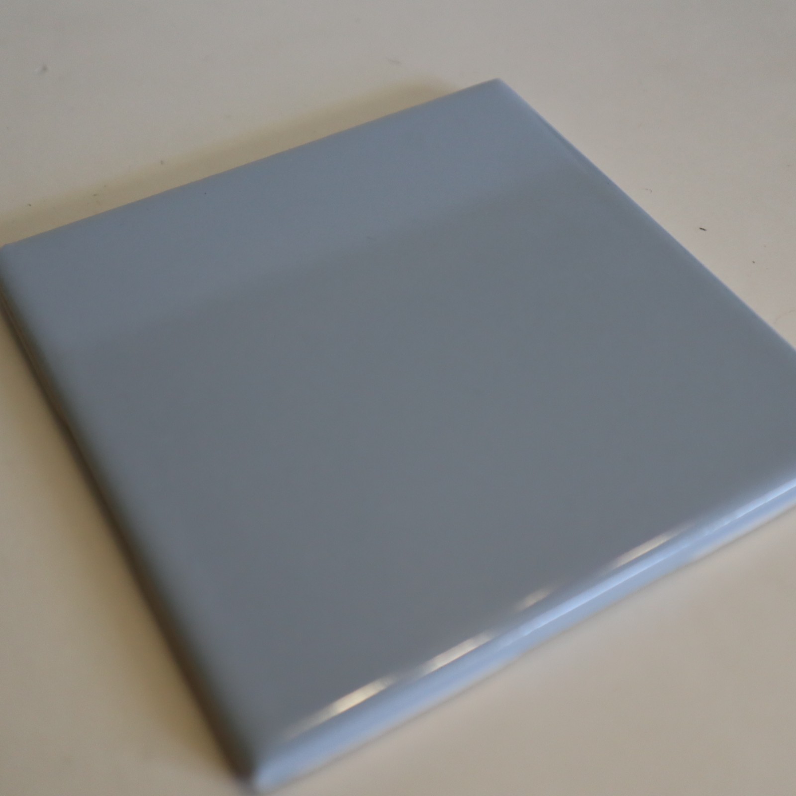 Vintage NOS Florida Tile 4-3/8″ Light LT Vermont Blue Tiles