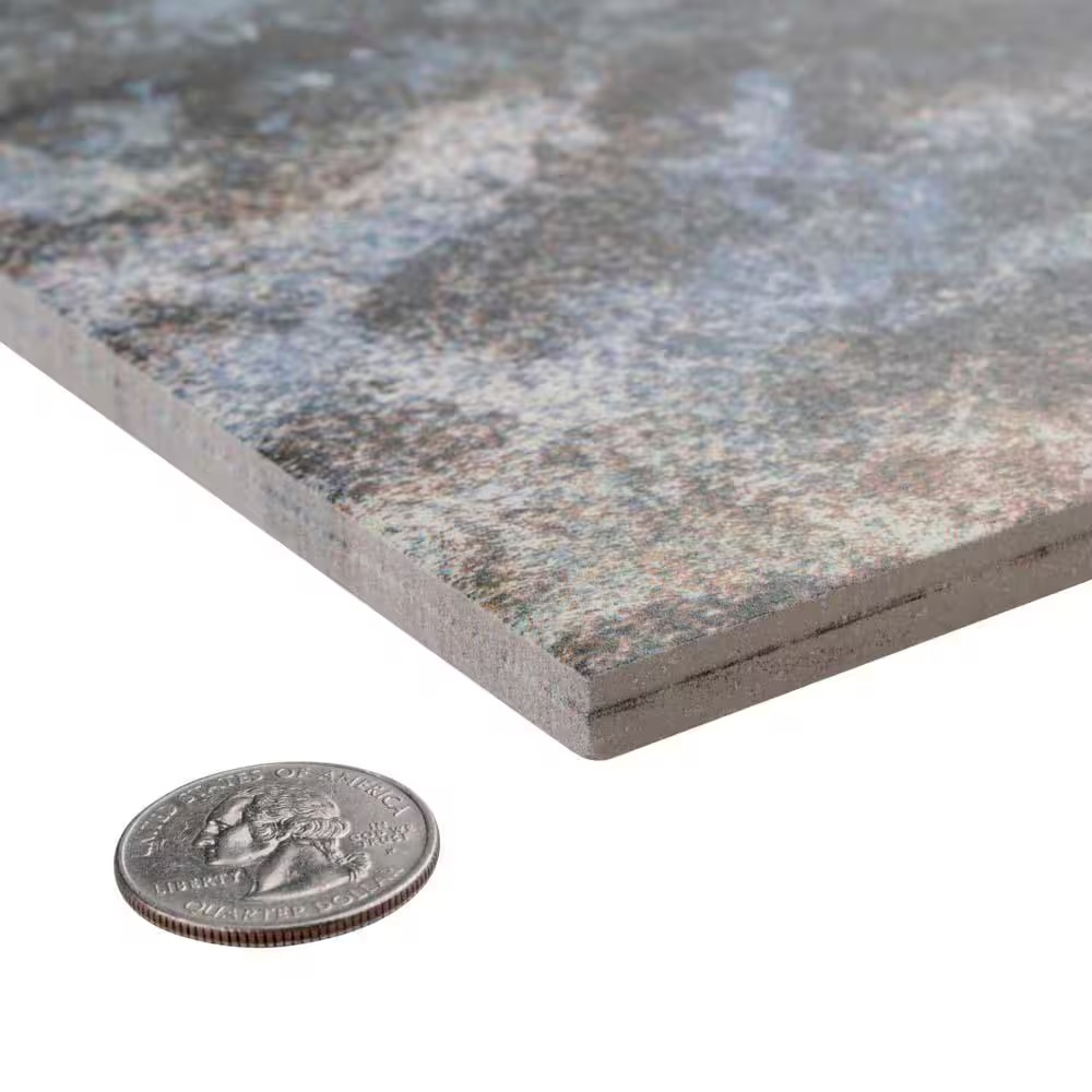 Biotech Ocean Coral Bay Matte 12 In. X 12 In. Porcelain Floor and Wall Tile (11.