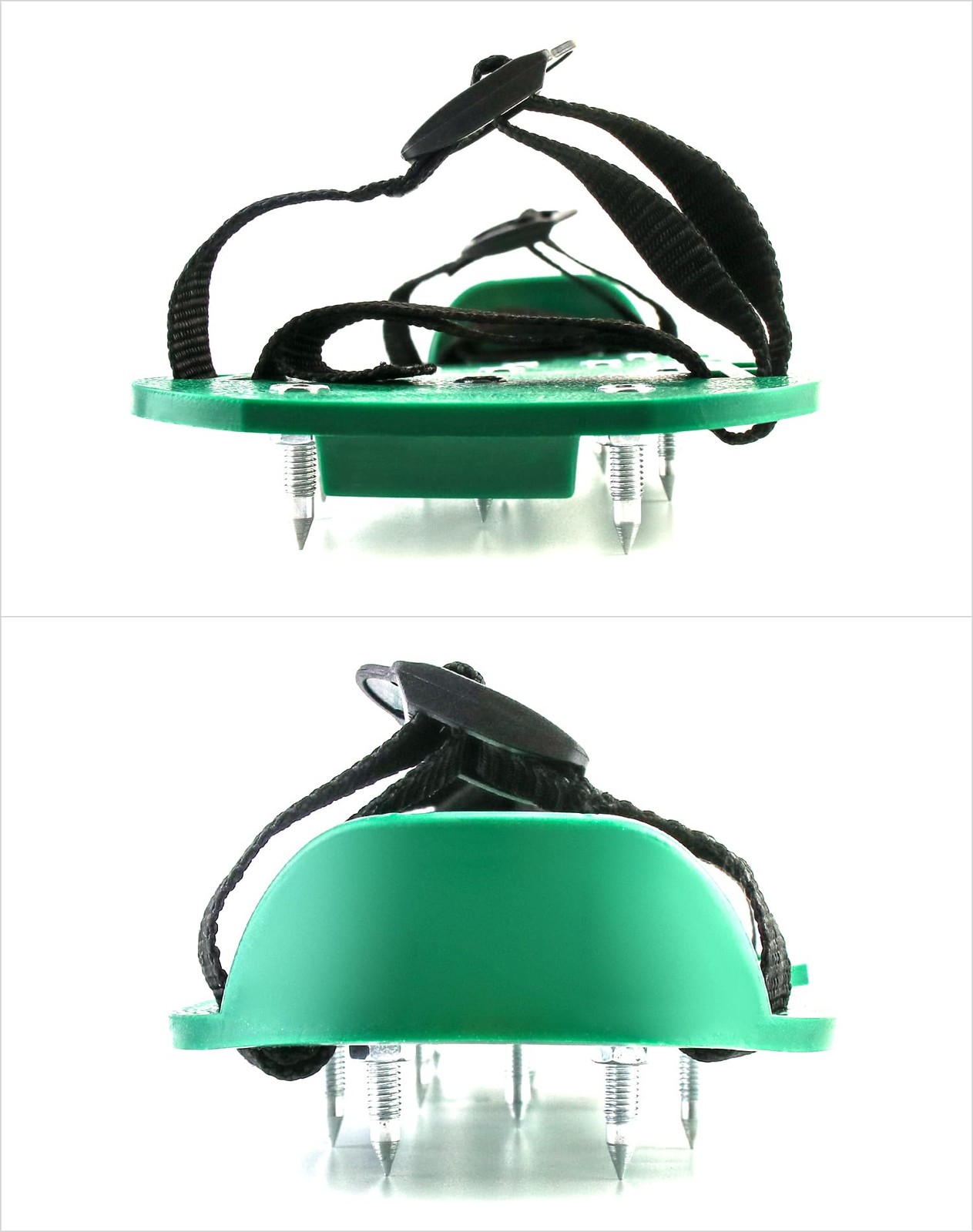 QWORK Gunite Spiked Shoes With 3/4 Short Spikes Perfect For Epoxy Floor, Overlay
