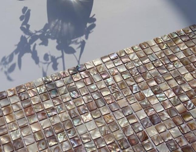 Mother of Pearl Mosaic Tile for Kitchen Backsplash Bathroom Wall 10 Colorful