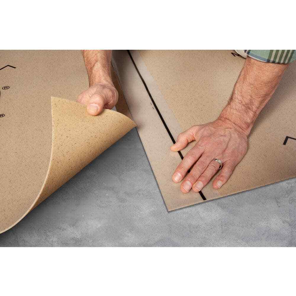 Underlayment-Vinyl Plank Waterproof Mold/Mildew Resistant 300 SqFt Eco Cork Foam