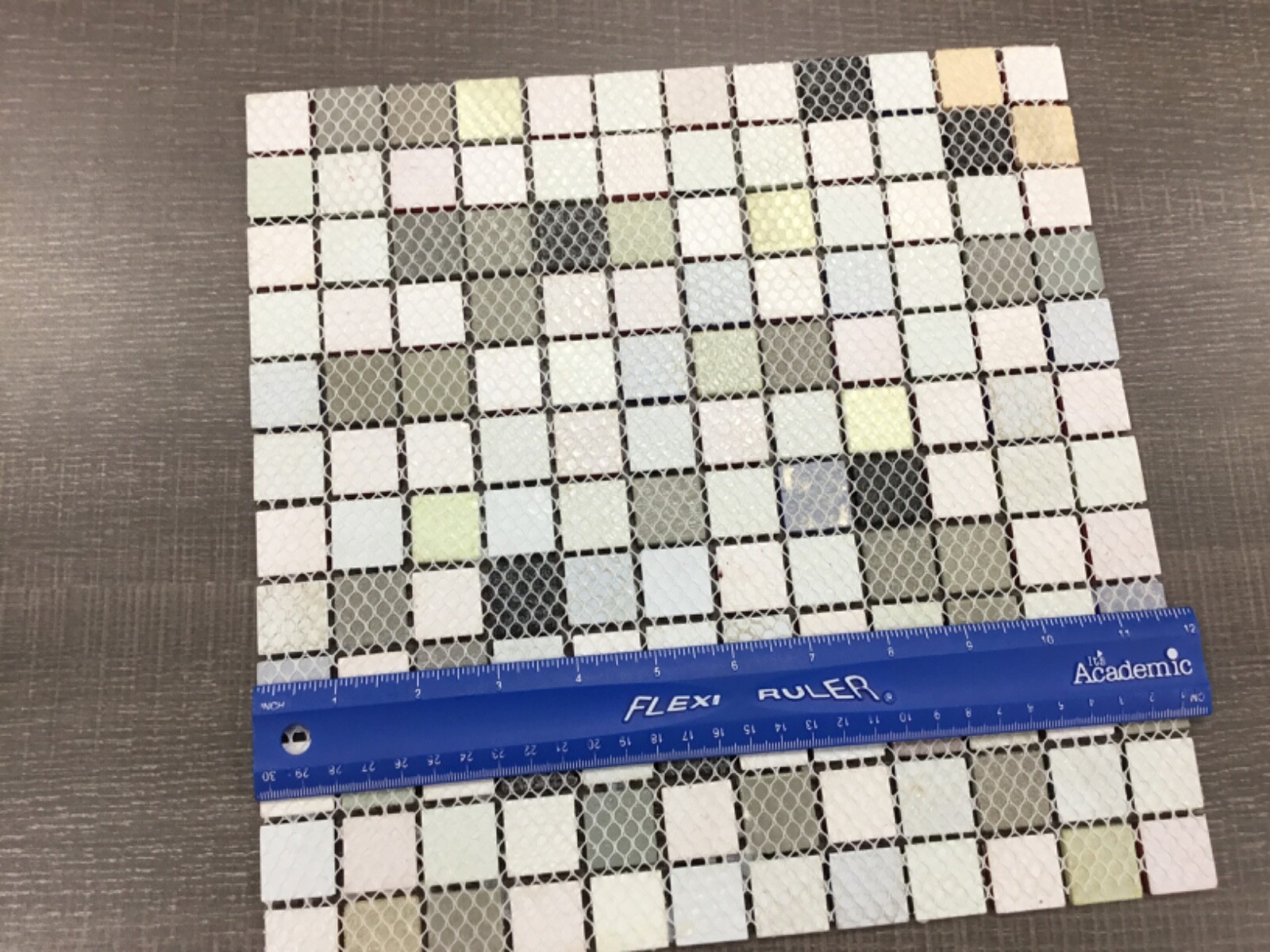 NEW Multi colored Glass ? Mosaic Wall Tiles Glazed Porcelain Floor Tile sheet