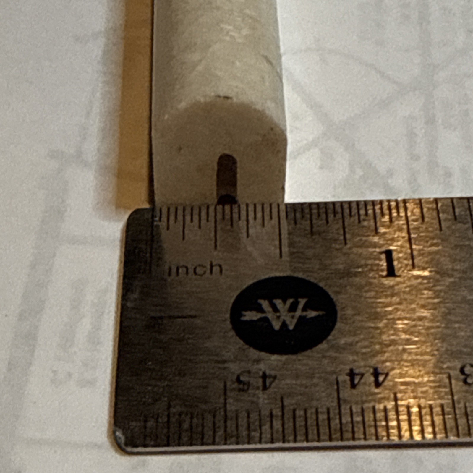 Travertine Pencil Trim Tile – Molding Rod with Groove – Natural Stone – Liner