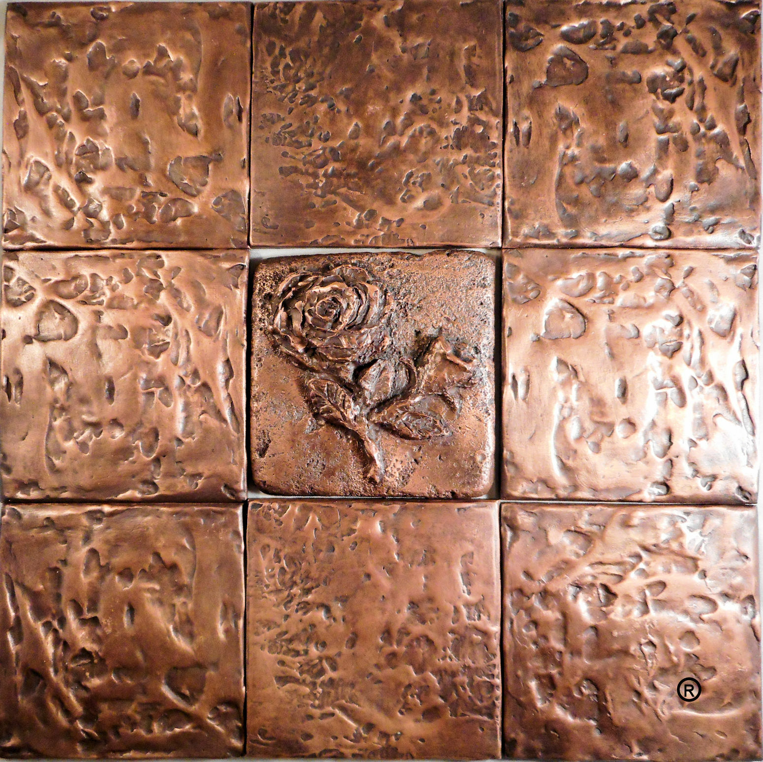 Tuscany Copper 4″x4″ Wall Tiles