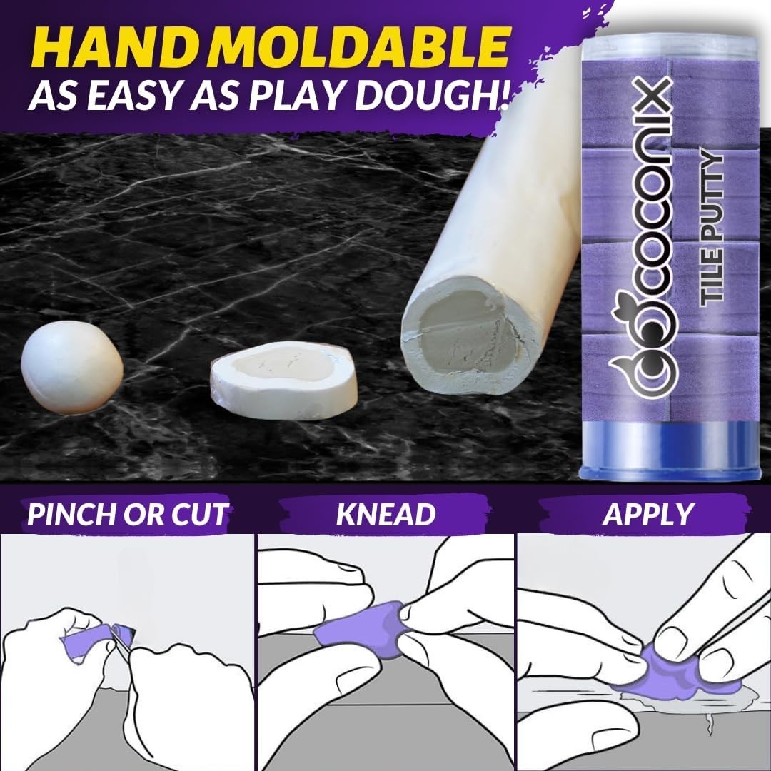 Porcelain Repair Kit – Tile Stone Repair Kit, Marble Repair Kit, Tub and Tile Re