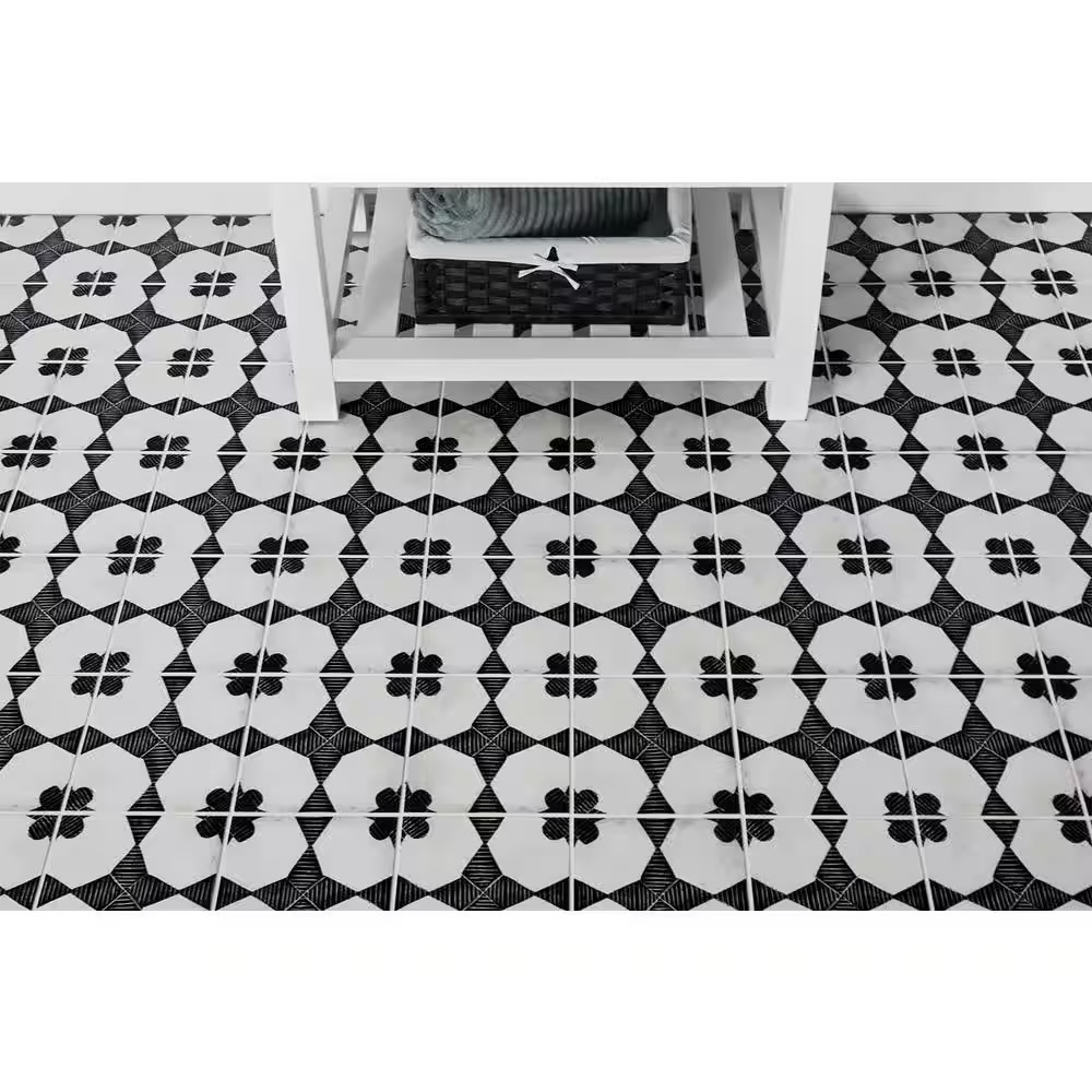 Enchante 7 In. X 7 In. Moderno Porcelain Floor Tile (11.63 Sq. Ft./Case)