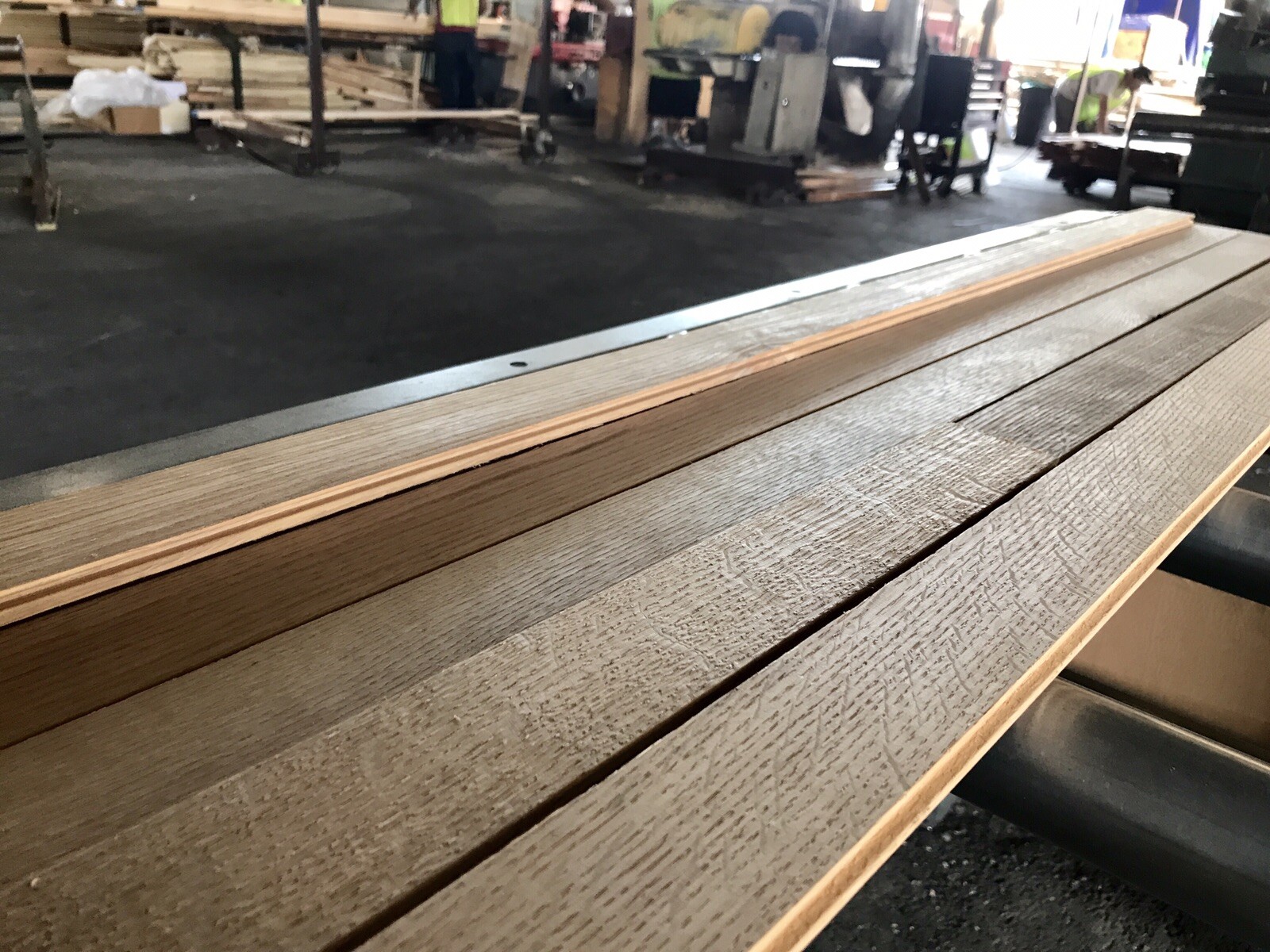 5/16″ x 2″ Unfinished White Oak Top Nail Flooring Craftsman-style 225 SQFT