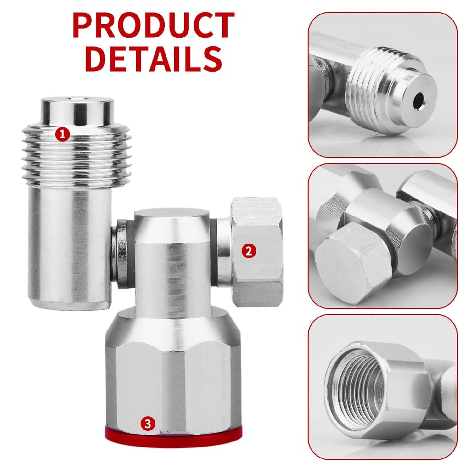 2 Pieces 235486 7/8 inch Thread Swivel Joint Fits for Airless Paint Spray Spr…