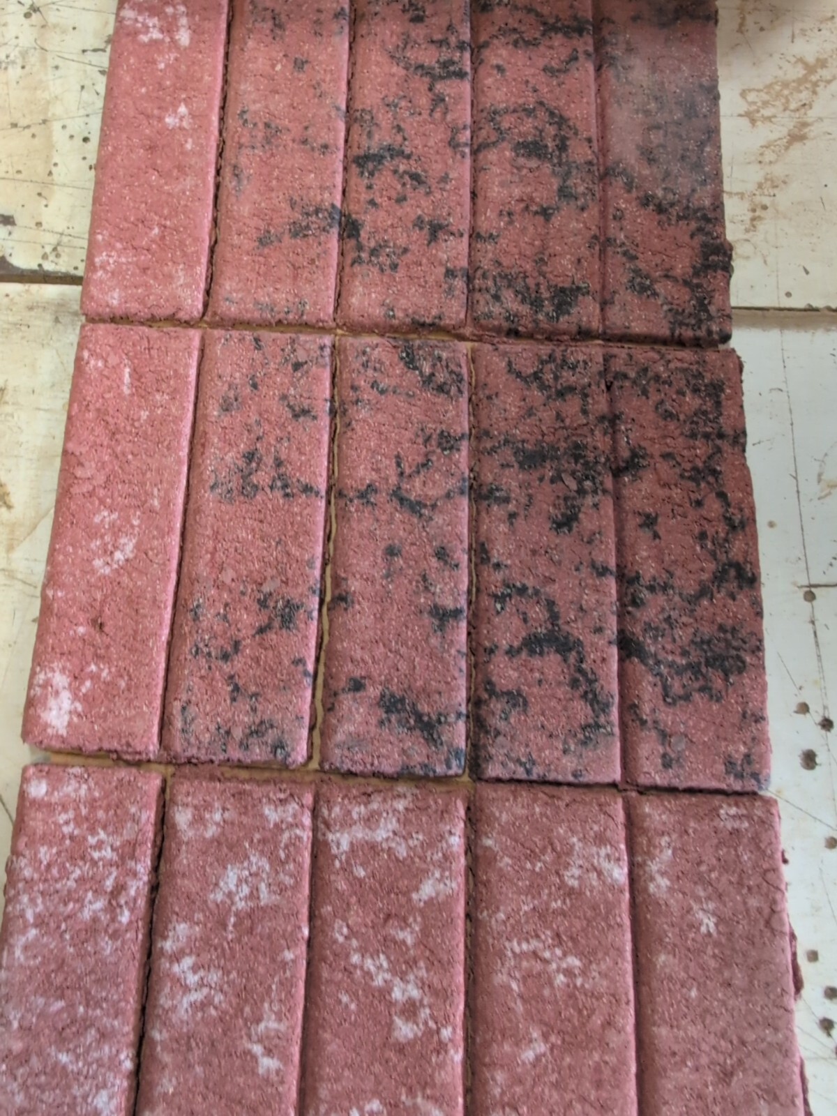 Vintage Z-Brick Inca 20 Facing Bricks New Old Stock Used Brick Style Retro Brick