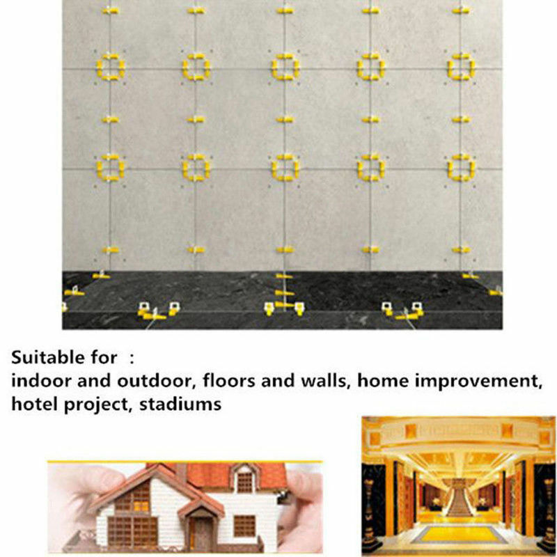 1-1.5-2-3mm Tile Leveling System Clip/Wedge/Pliers Floor Wall Spacer Tiling Tool