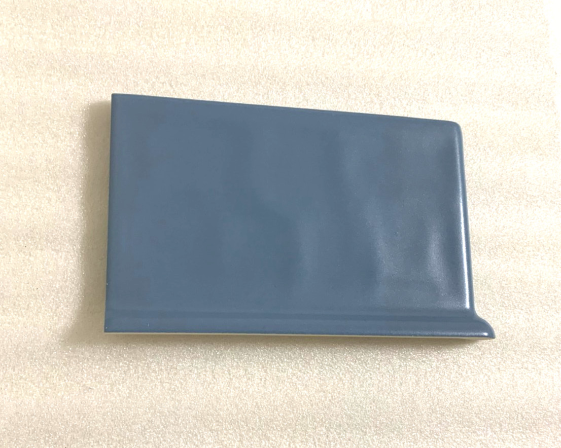 New Florida Vermont Blue#566 Potters Touch Rt Finish Cove Base 4 ” x 6 “