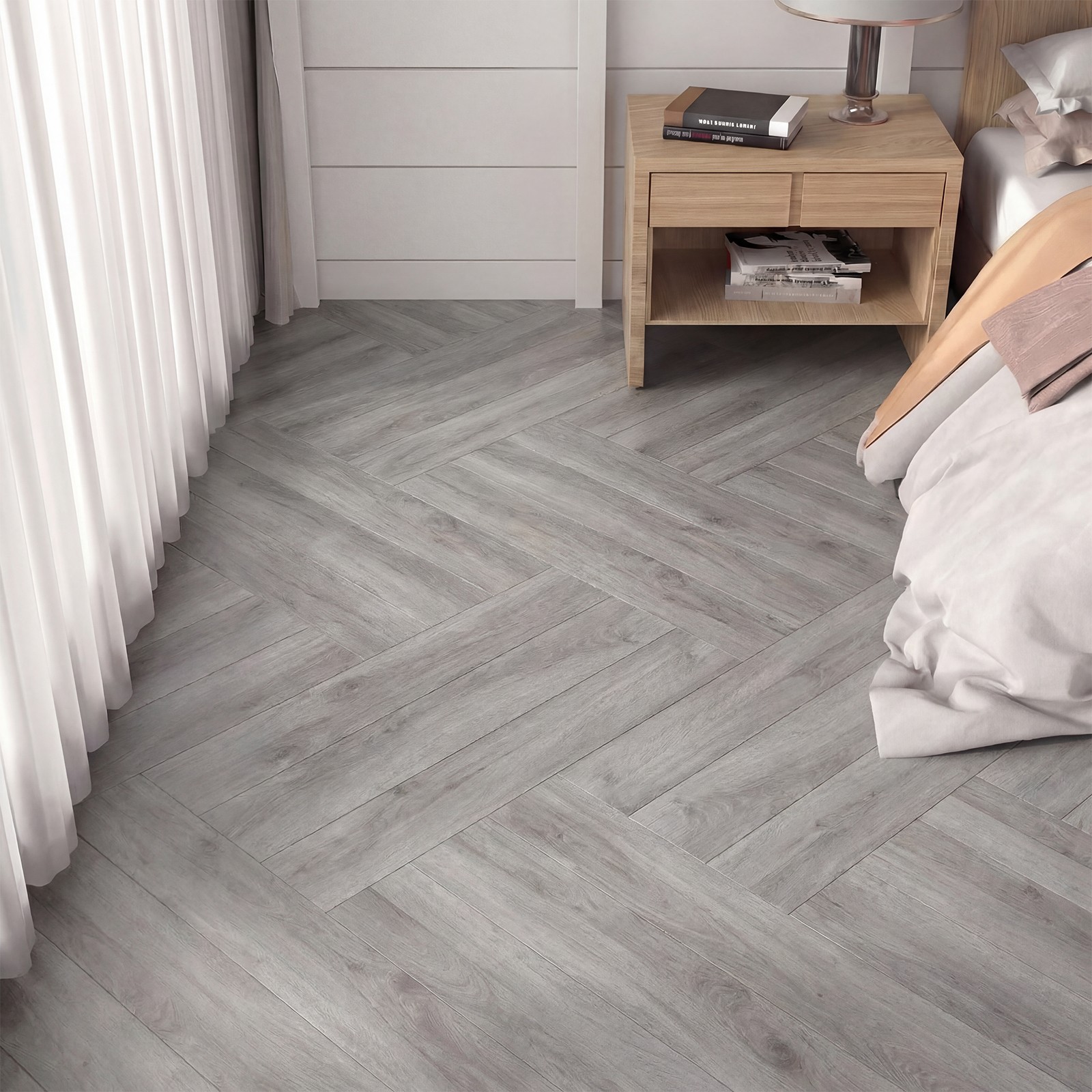 24-Pack 36 Sq.Ft Floor Tile Vinyl Flooring, Waterproof Vinyl Plank Flooring
