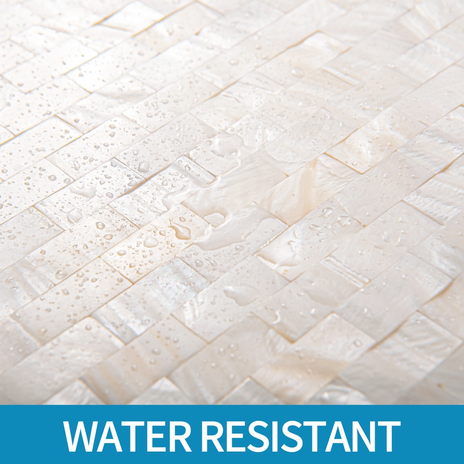 Mother of Pearl Shell Mosaic Tile for Kitchen Backsplash/Bathroom Tile, 6sheets