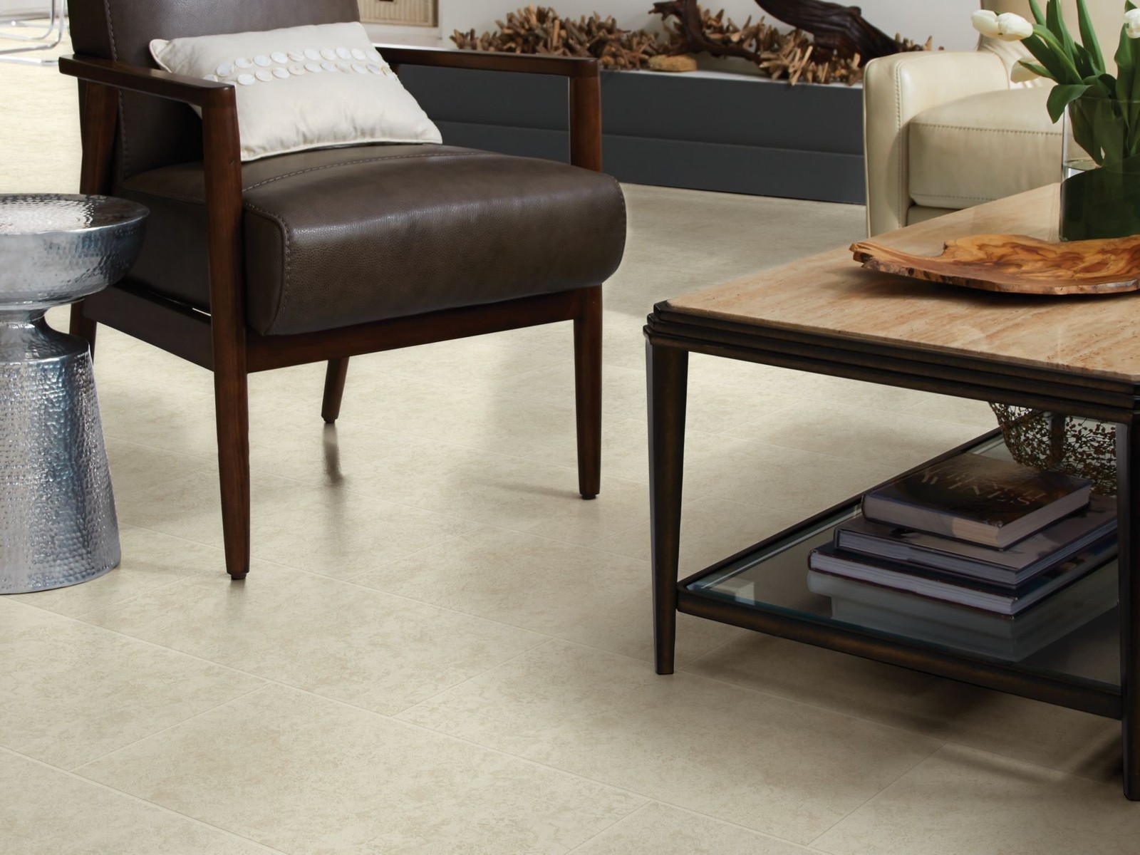 Shaw CS75Q Empire – 12″ x 24″ Rectangle Floor and Wall Tile – – Latte