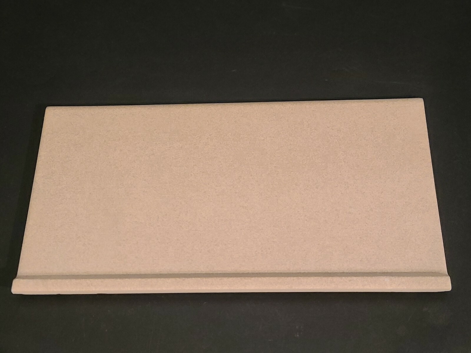 (LOT OF 1) NEW Brown/Beige 12″ X 6″ Floor Cove Base Tile