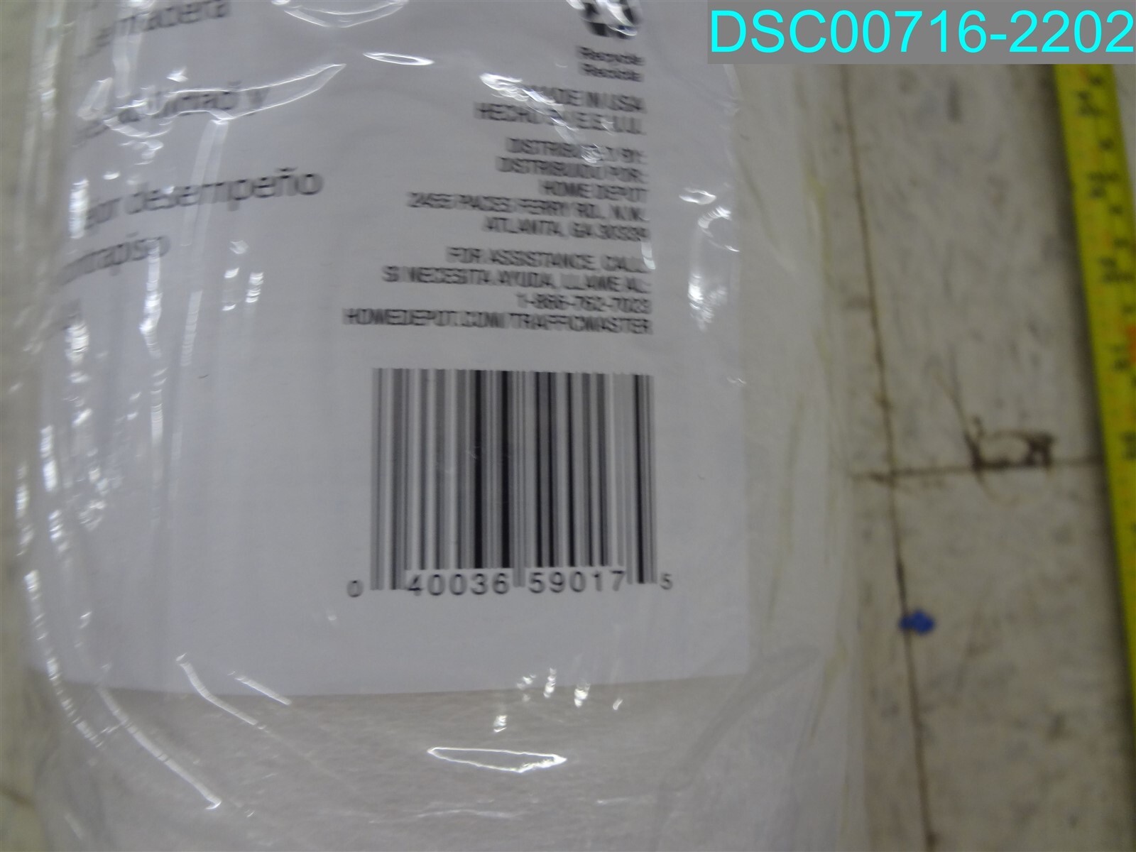 TrafficMaster Underlayment Polyethylene Foam Moisture Barrier 100 sq. ft. Rolls