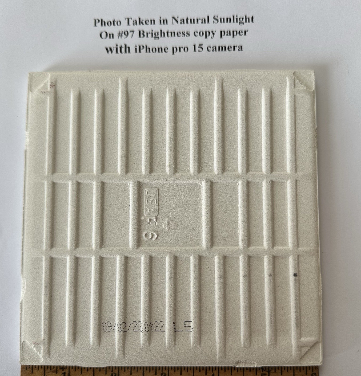 1 pc. Desert Gray: 6″ X 6″ Matte Ceramic Tile by Daltile Co. New Stock #X714