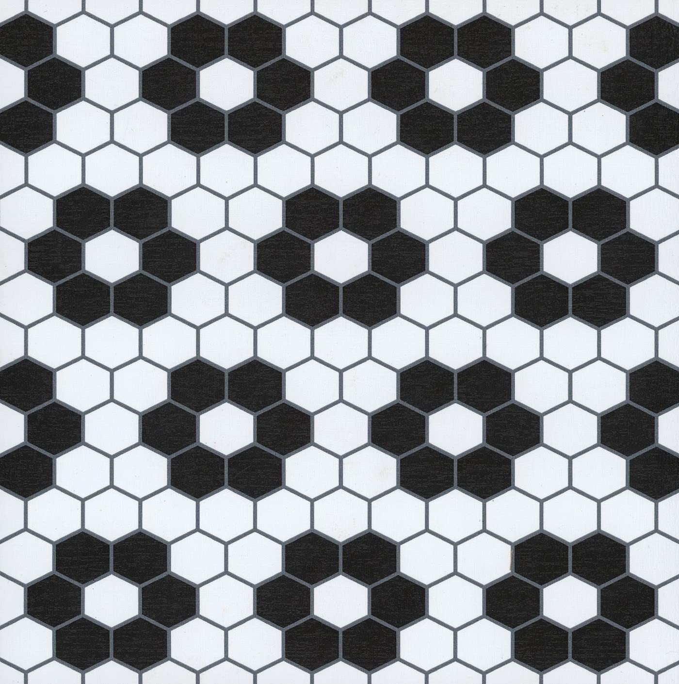 FloorPops FP3931 Biscotto Peel & Stick Floor Tiles Black