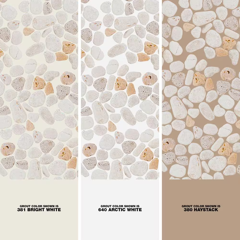 Creama River Rock 11.25 In. X 11.25 In. Honed Marble/ Limestone Floor and Wall M