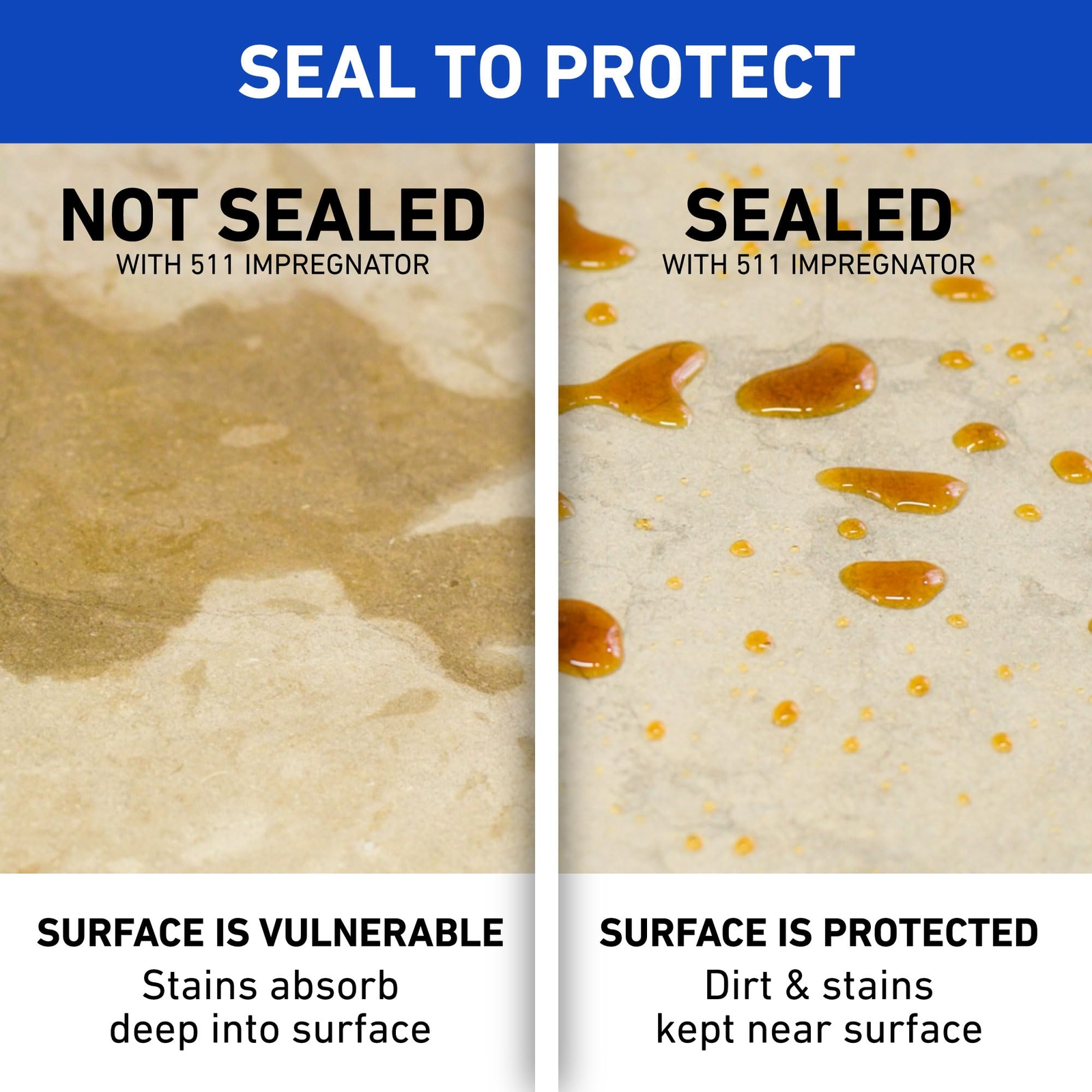Gallon Clear Sealant for Stone Tile Grout and Surface Protection 4000 Sq Ft