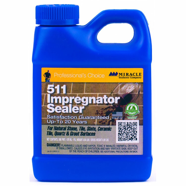 Miracle Sealants 511 Impregnator 1 Pint For Natural Stone Tile