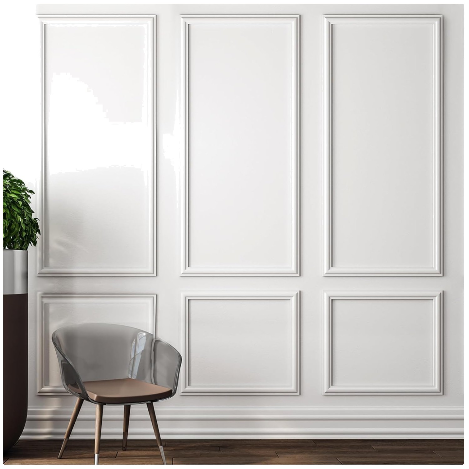 3 Set Wall Molding Kit – Easy Install Interior Decor