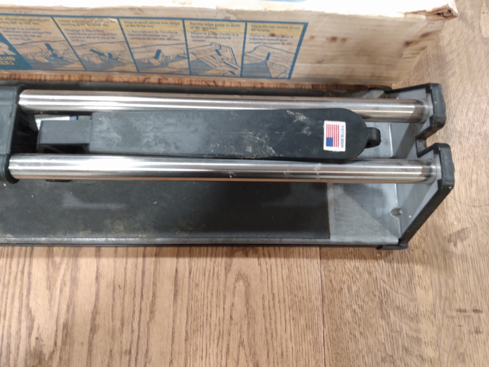 Nattco Easy-Score Tile Cutter 18″ In Box, Made in USA Model PC 2000