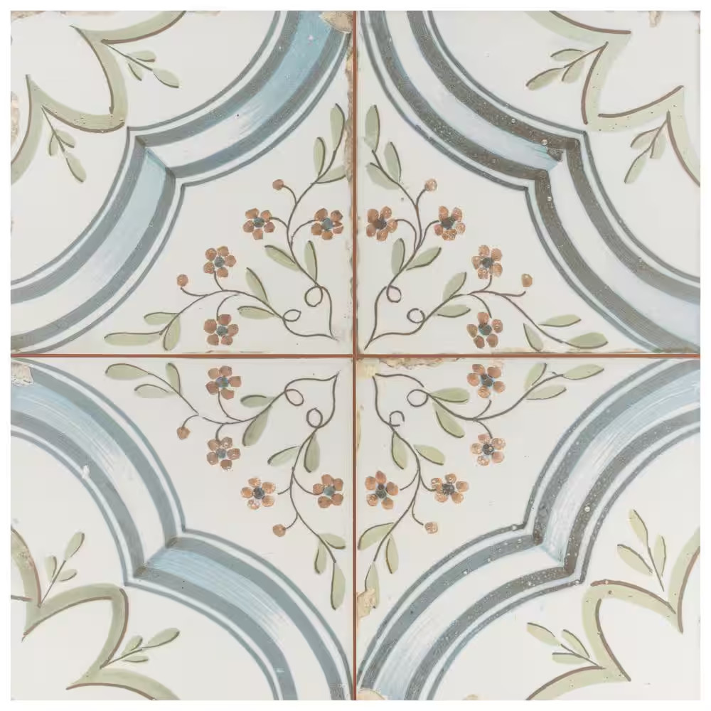 Kings Original Nijar 17-5/8 In. X 17-5/8 In. Ceramic Floor and Wall Tile (10.95