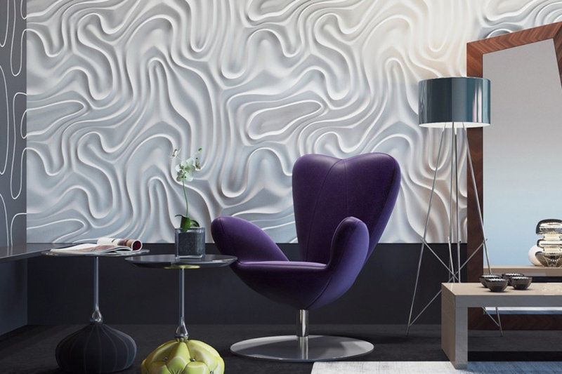 Mold Rubber Coating Wall Fake Stone Wall Panel 3D IN Chalk Home Wall