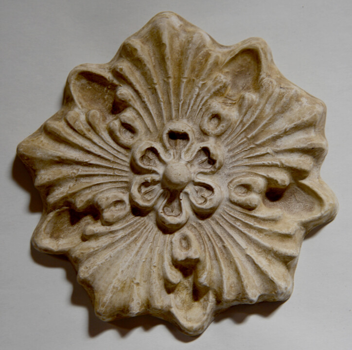 Hellenistic Rosette Rosetta Symbol Stone Sculpture plaque Tile