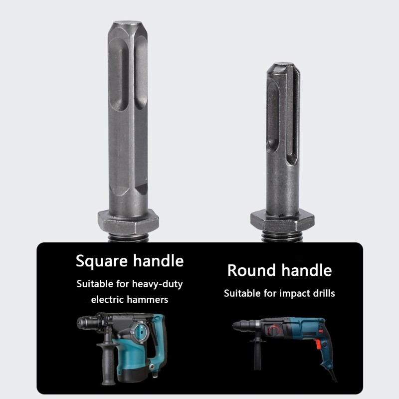 Tile Leveler Laying Tool Adapter Compatibles with Various Electric Hanmmer Drill