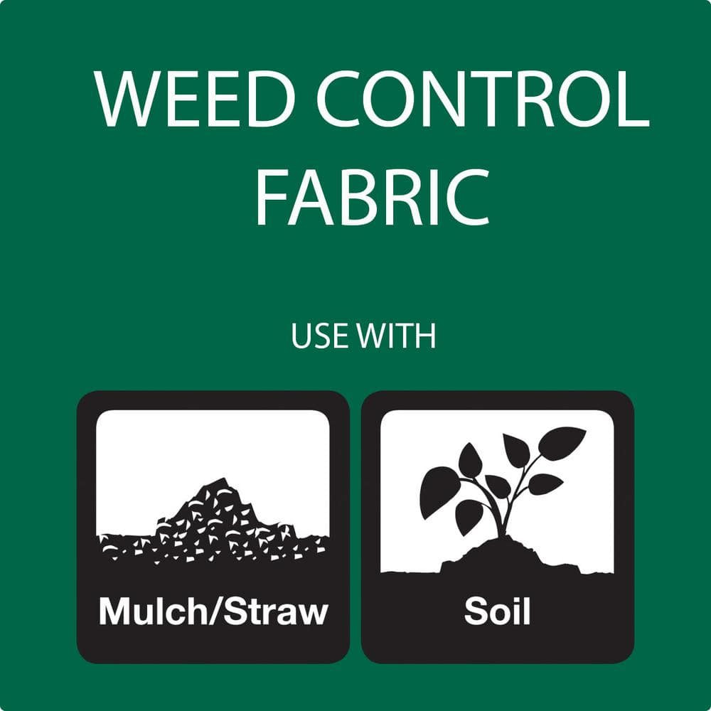 Dual Purpose Root and Water Barrier Rolls Durable Recycled 18 In. D X 120 In. L