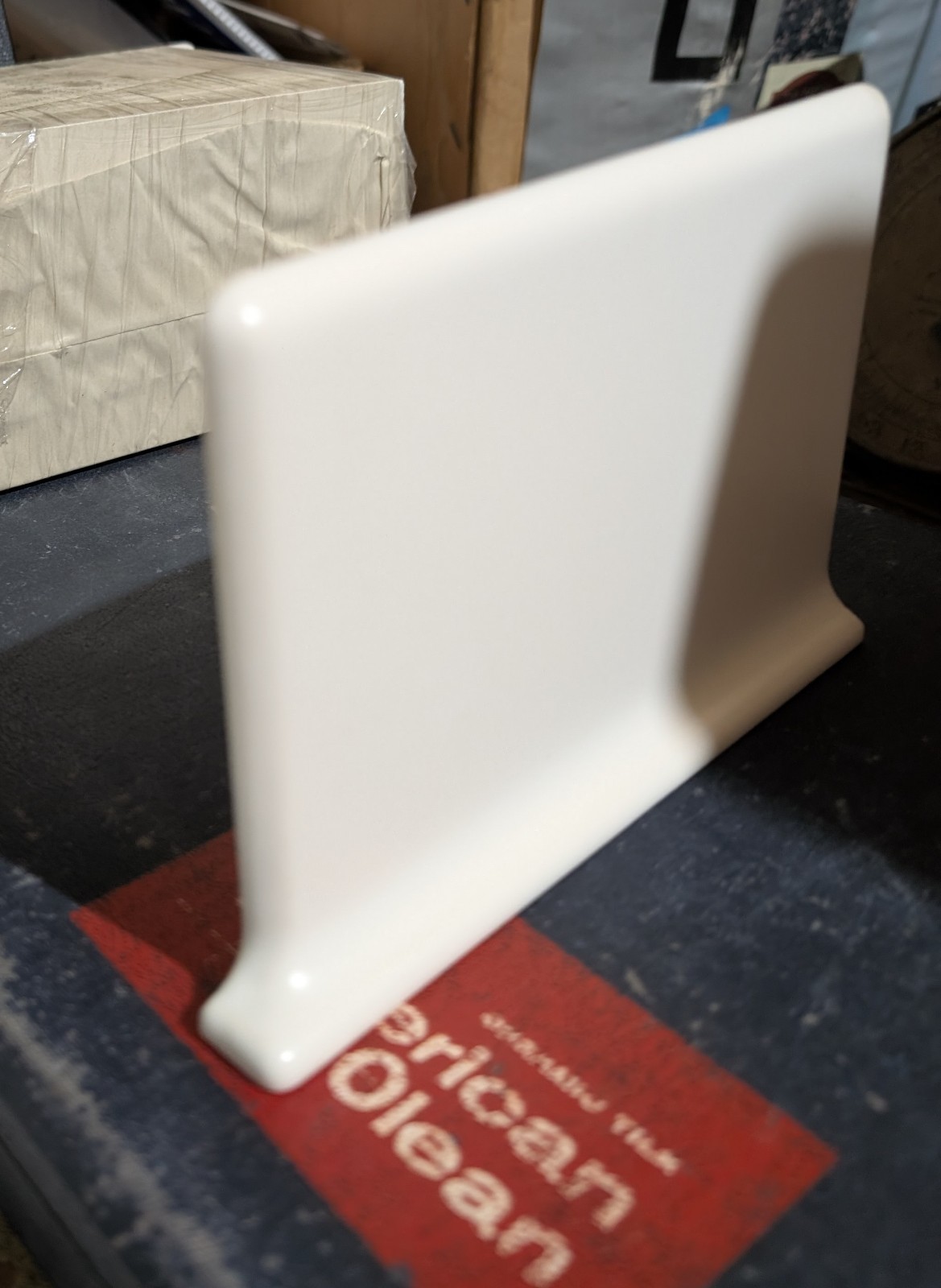 1 Pc 4 1/4″ x 6″ Tile Cove Base Corner SCR3419T 61 Designer White American Olean