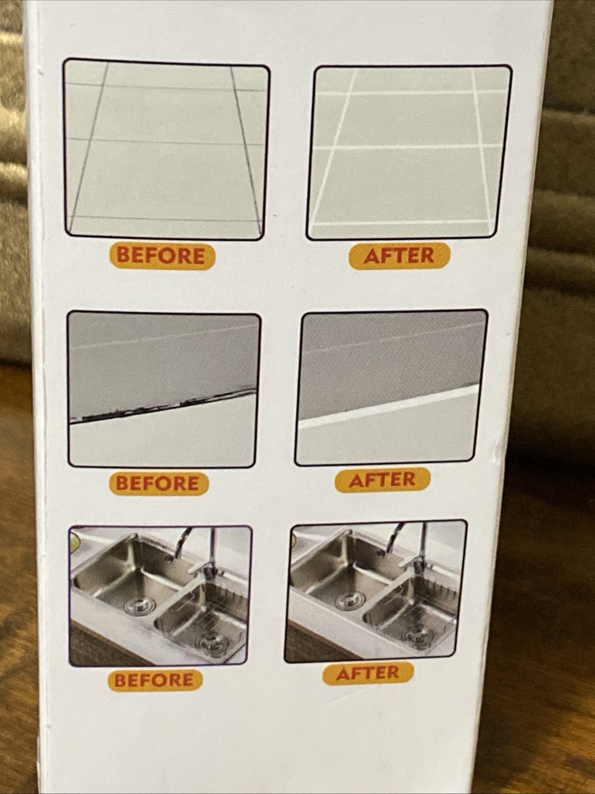Galitoon Tile Grout Repair Kit – White Grout Filler, Easy/Fast Drying 100G*2