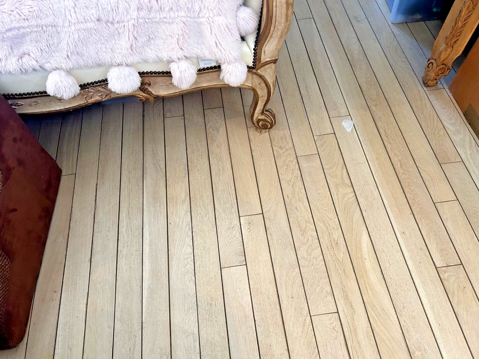 Natural Oak Wood Planks 48 Square Feet – New – 3″ Wide x 1/2″ wide