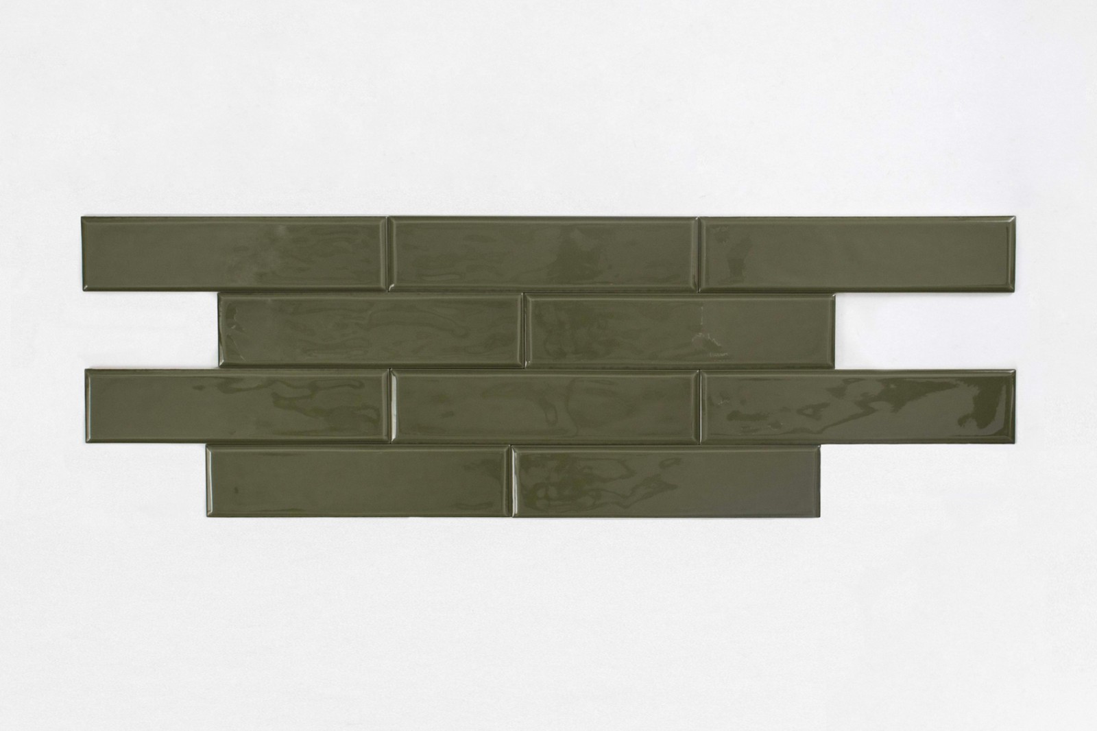 Cruz Bay Studio MKT61111 Chateau – 3″ x 12″ Brick Wall Tile – – Cream Matte
