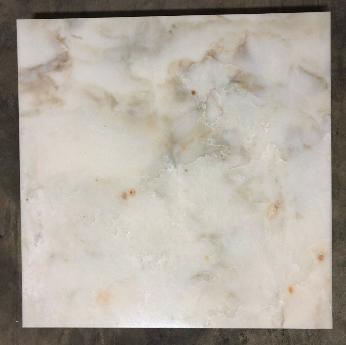 Gold Cream Glacier Marble Remodel Stone Tile 18″x18″ Floor -6 Pieces T-42