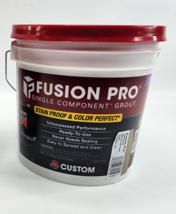 1 Gallon Fusion Pro HayStack Stain Proof Single Component Grout