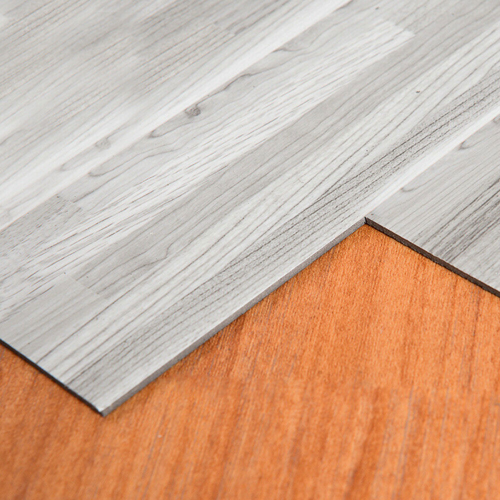36Pcs Self-Adhesive Vinyl Floor Planks Peel & Stick Wood Plank Tiles 54 Sq.Ft