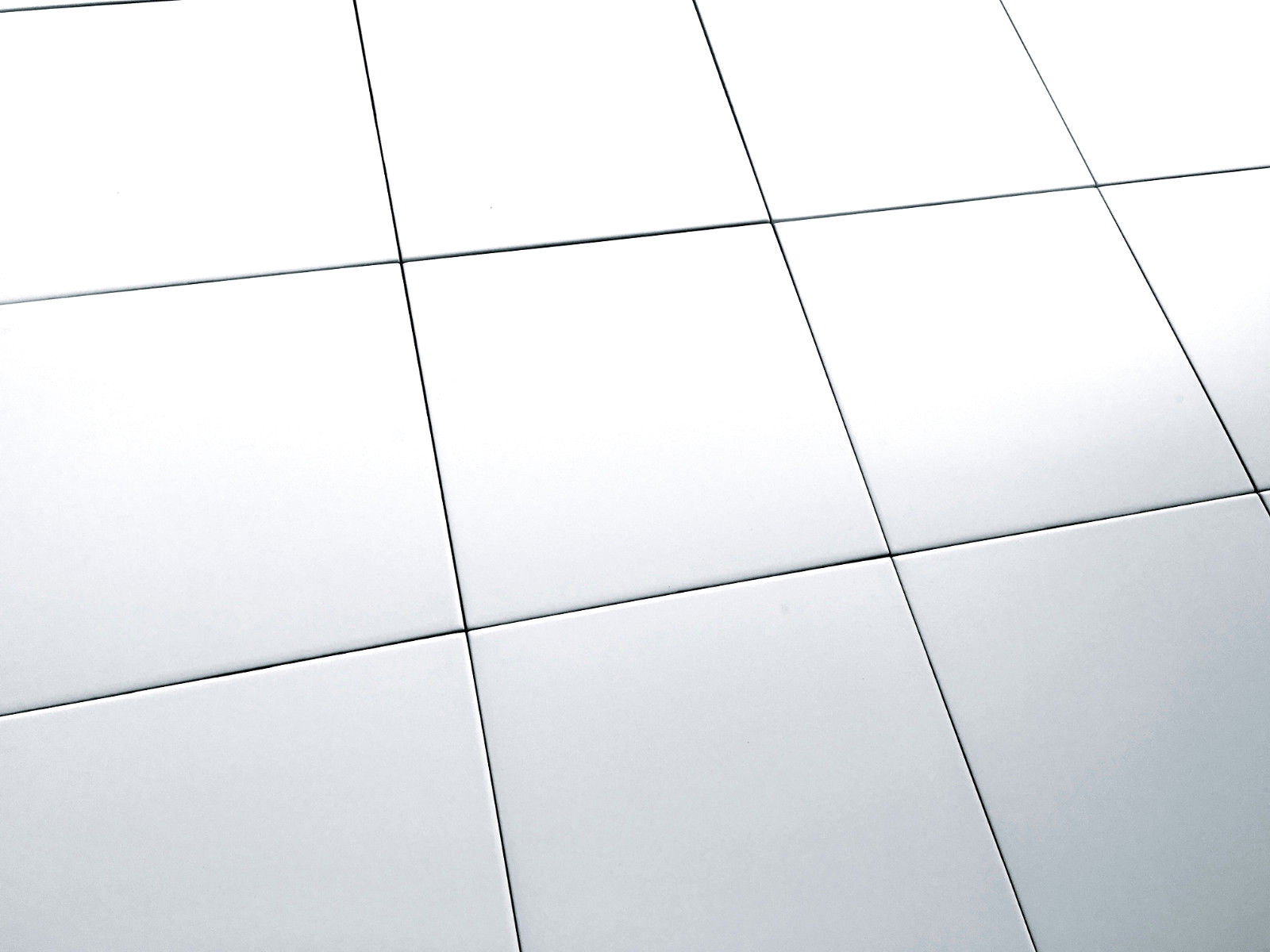 8.7 x 8.7 Café De Paris Matte White Porcelain Tile Floor Wall (Sold per piece)