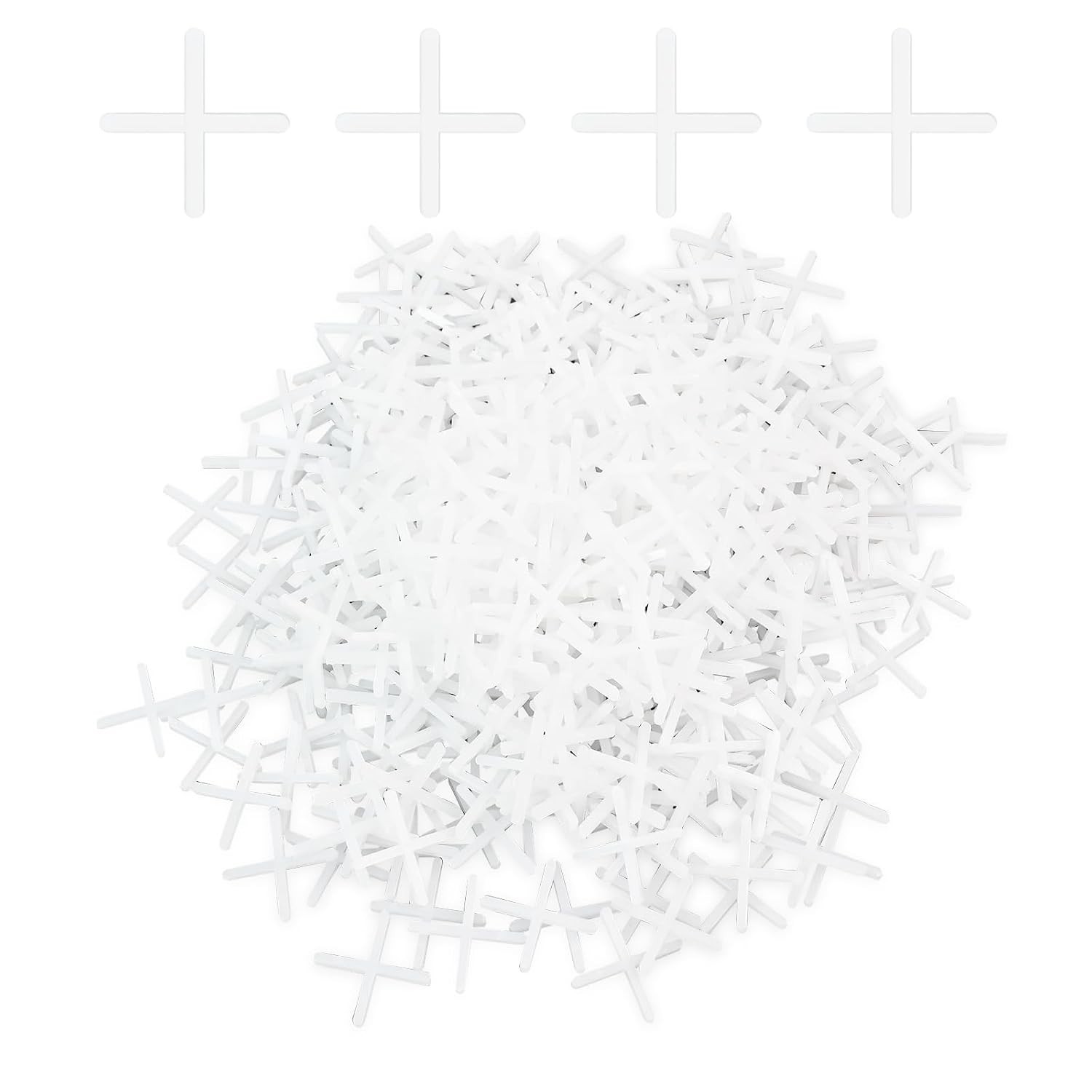 Durable Plastic Tile Leveling Clips 500Pcs – 1.5mm Spacing for Flawless Finishes