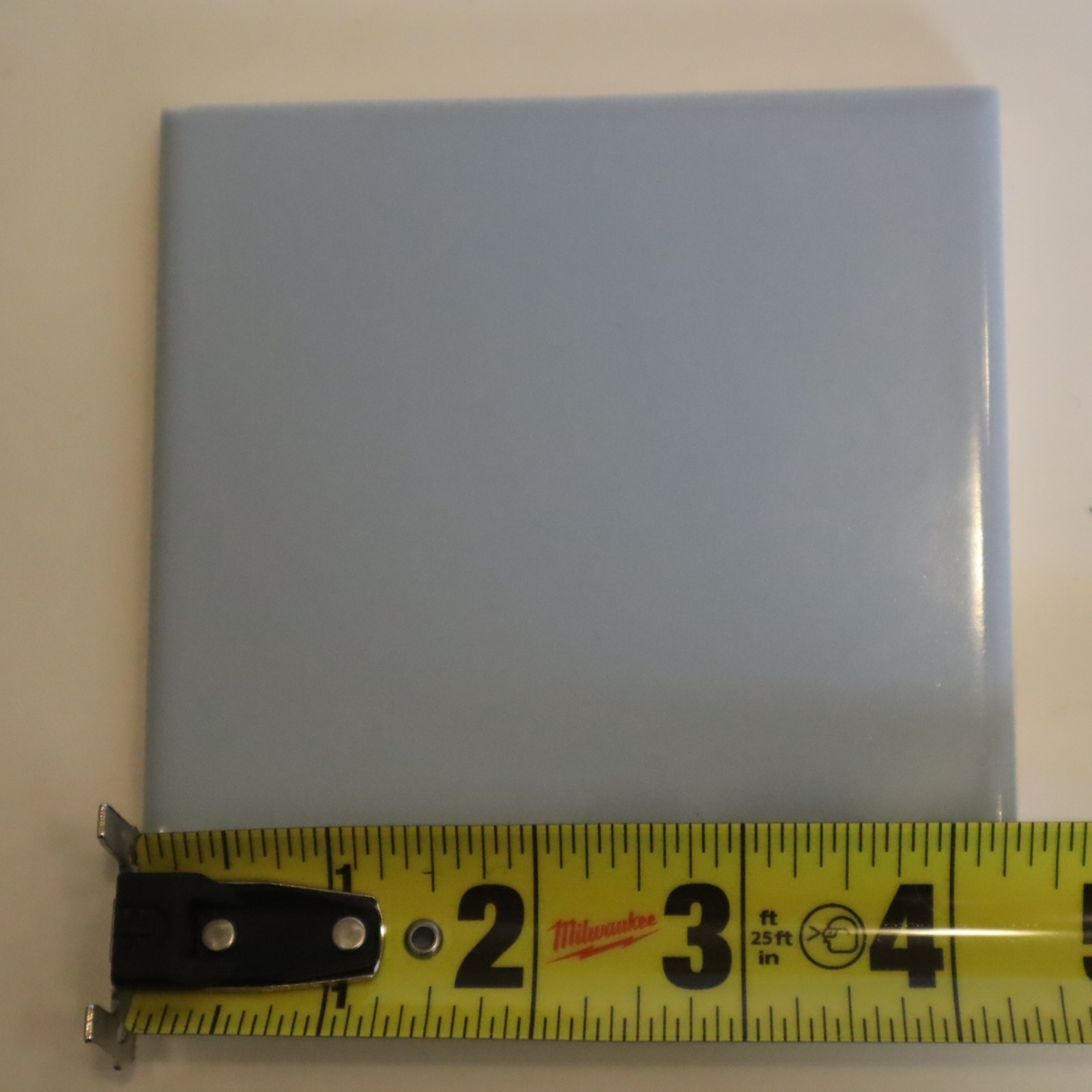 Vintage NOS Florida Tile 4-3/8″ Light LT Vermont Blue Tiles