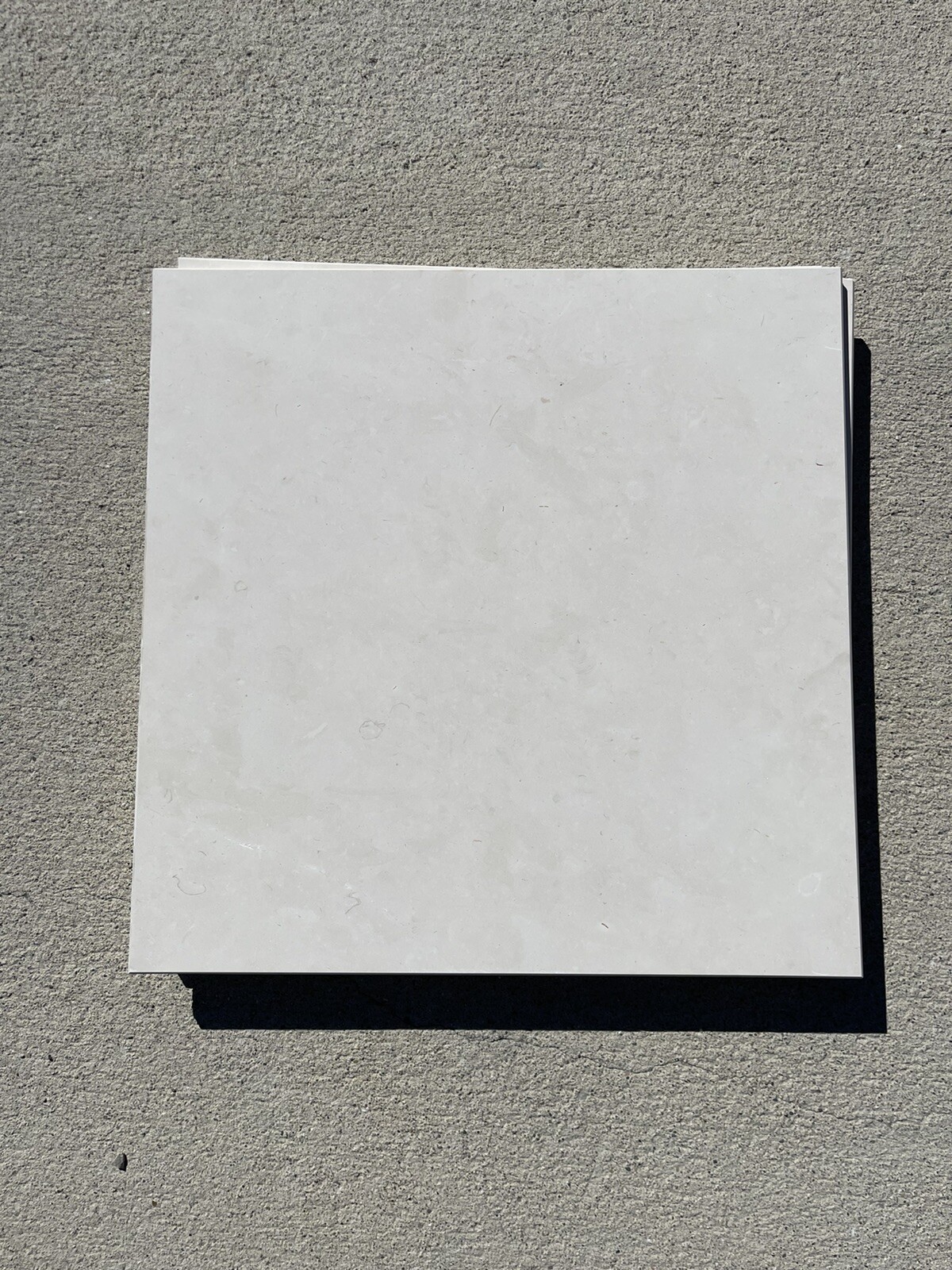 16×16 Tile Cream Marble Kitchen Bath Floor Wall T-22B-1