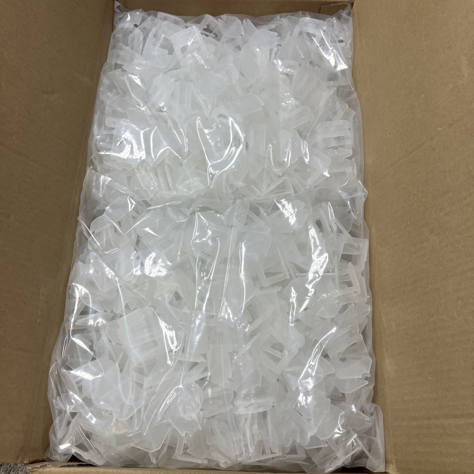 QEP Xtreme White 1/16 in. Clip, Part A of 2-Part Tile Leveling System 2,000-Pack
