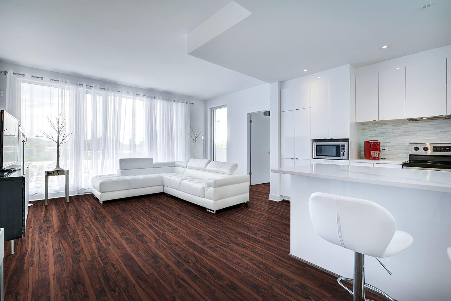 Katalina 6″ x 48″ Waterproof Rigid Core Luxury Vinyl Flooring Tile