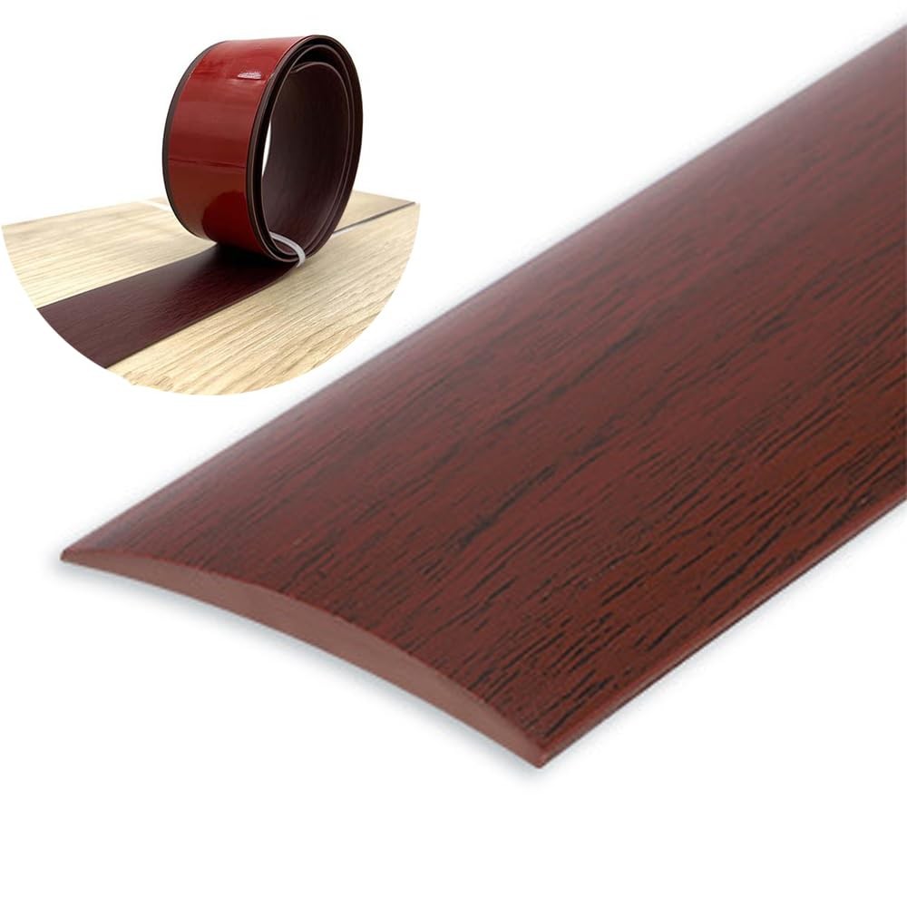 Floor Transition Strip 2″ Wide Vinyl Floor Self Adhesive Flat Vinyl Flooring …